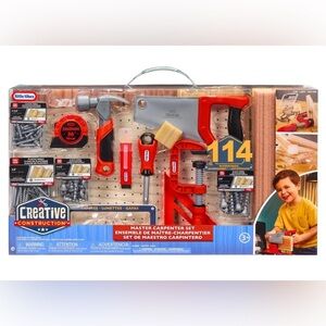 Master Carpenter 114pc Set Bundle Little Tikes Creative Construction Learning